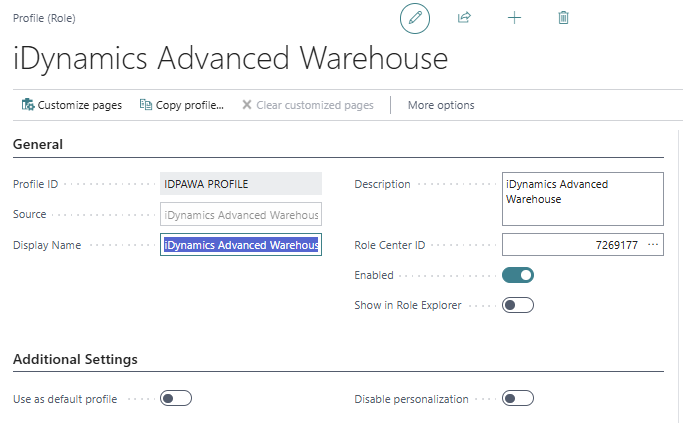 User permission editing