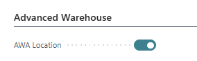 WMS warehouse enabled