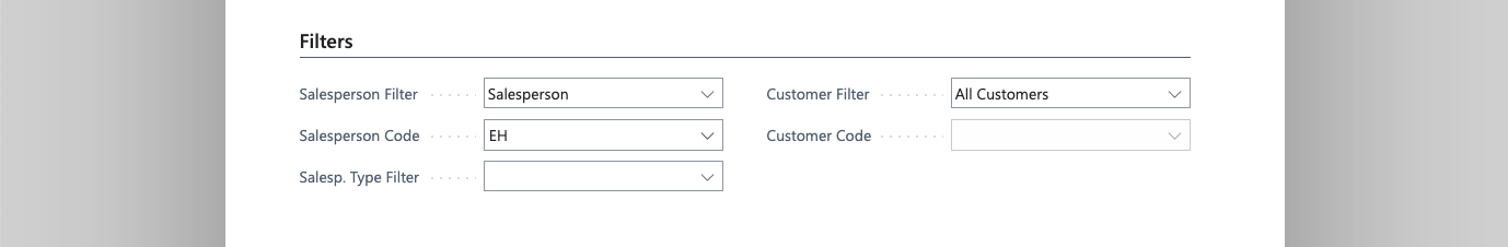 Available Filters