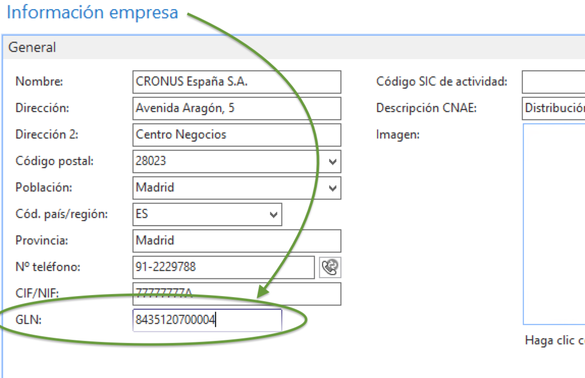 Información de la empresa