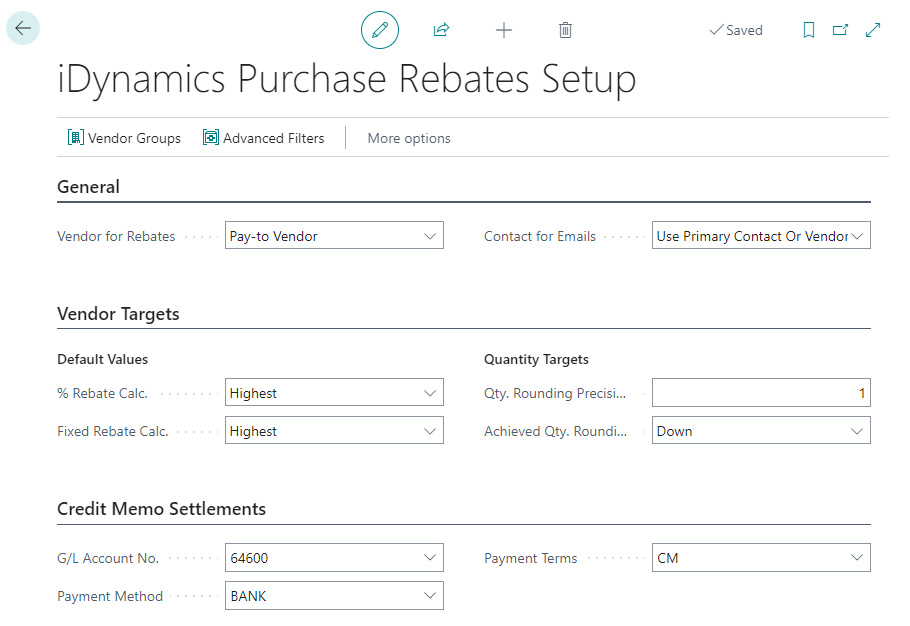 Payment method setup