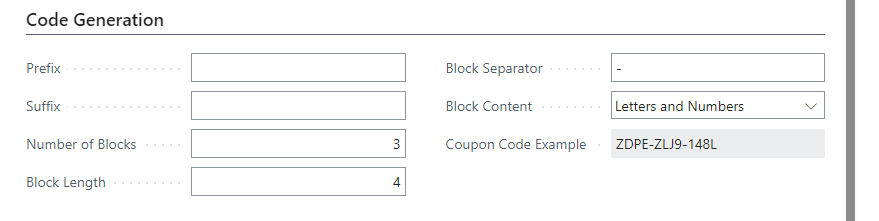 SDC template code generation