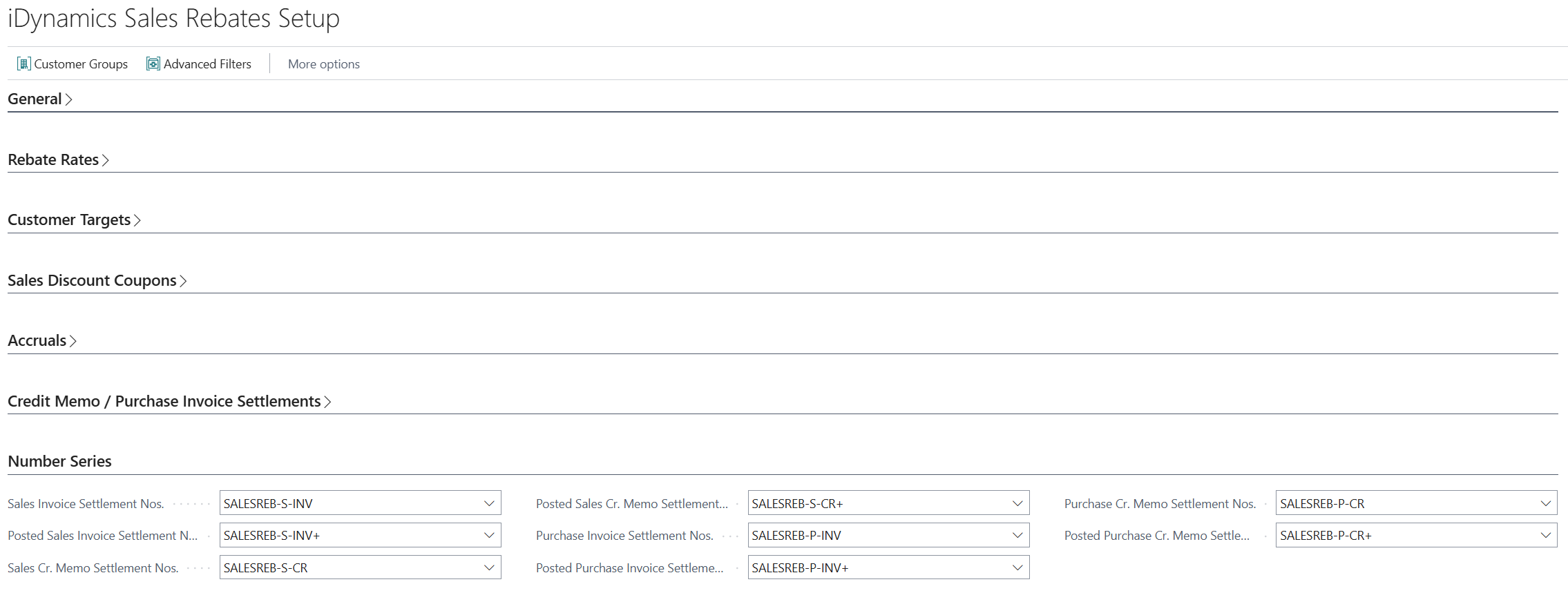 Configure Custom Number Series