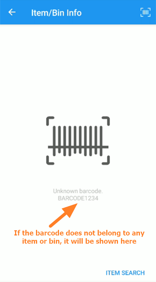 Unknown Barcode