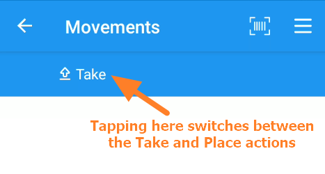 Take or Place Toggle