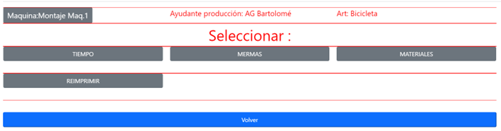 Pantalla Reproceso