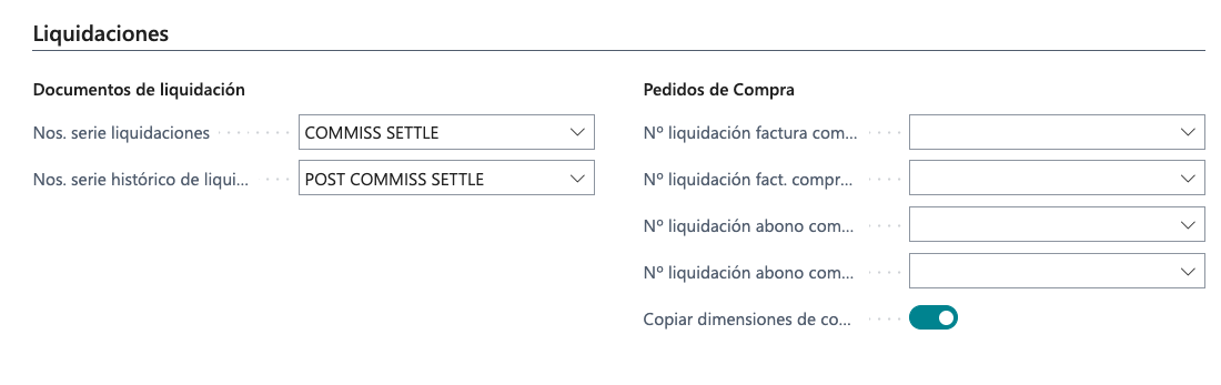 Settlements Tab