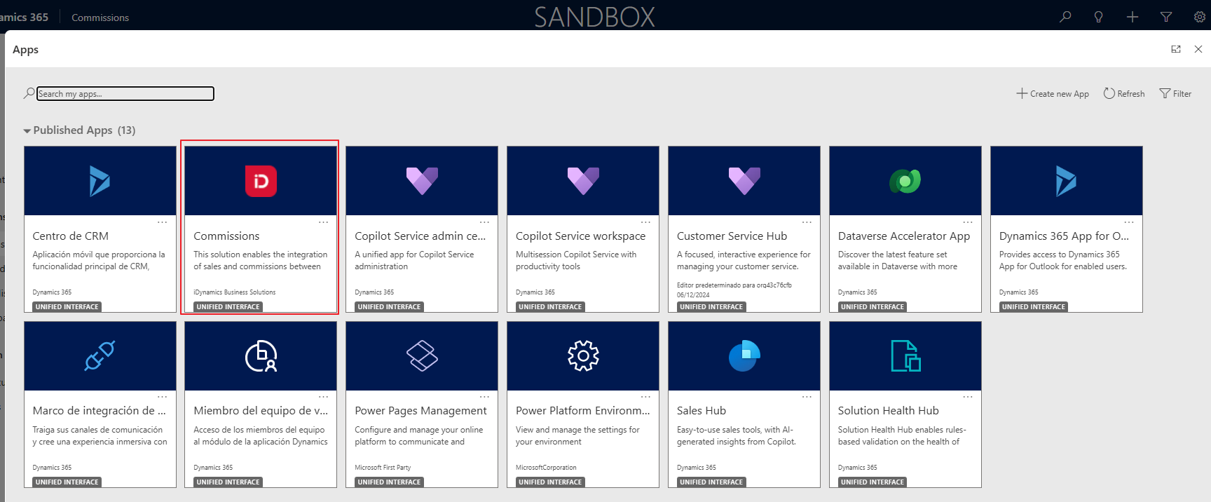 Commissions CRM App