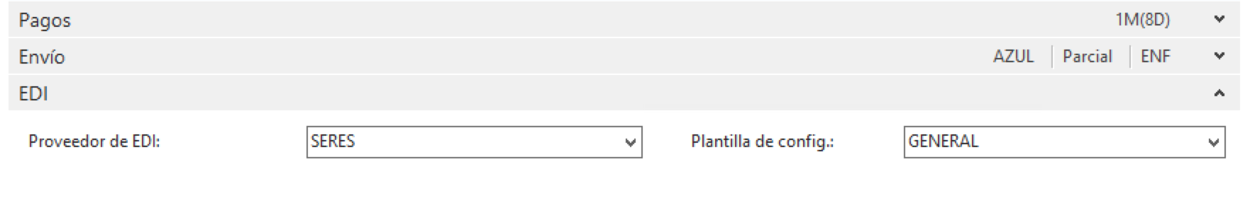 Configuración de clientes